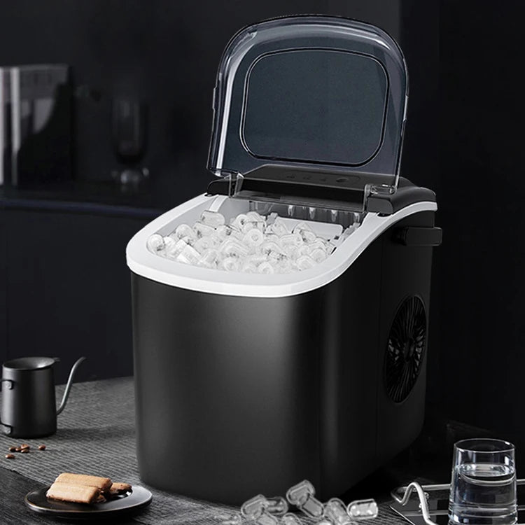 9 Bullet Heads One Click Completion Home Ice Cube Maker Home Electric Ice Maker Machine Kitchen Small Ice