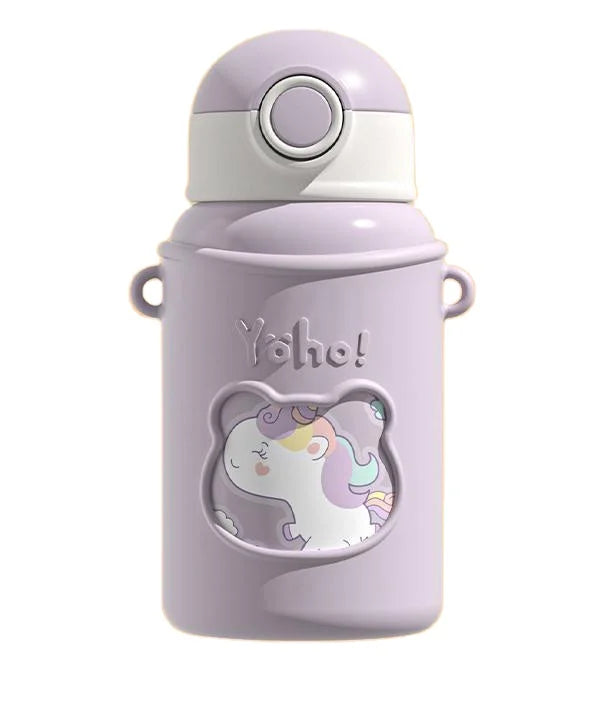 Madou 316 Stainless Steel Kids Smart Thermos Cup Temperature Display 12-24 Hours Thermal Insulation Cute Design for Children