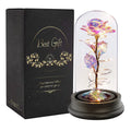 Valentine's Day Gift Ideas 2023 Mother's Day Bouquet Valentine's Day Eternal Flowers Rose Glass Box Set Gift for Women