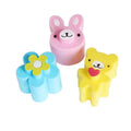 3pcs Cute for Rabbit Mini Cutter Mold for Kids Kitchen Tools Accessories for Bento Bakeware for Sandwich Bread Toast