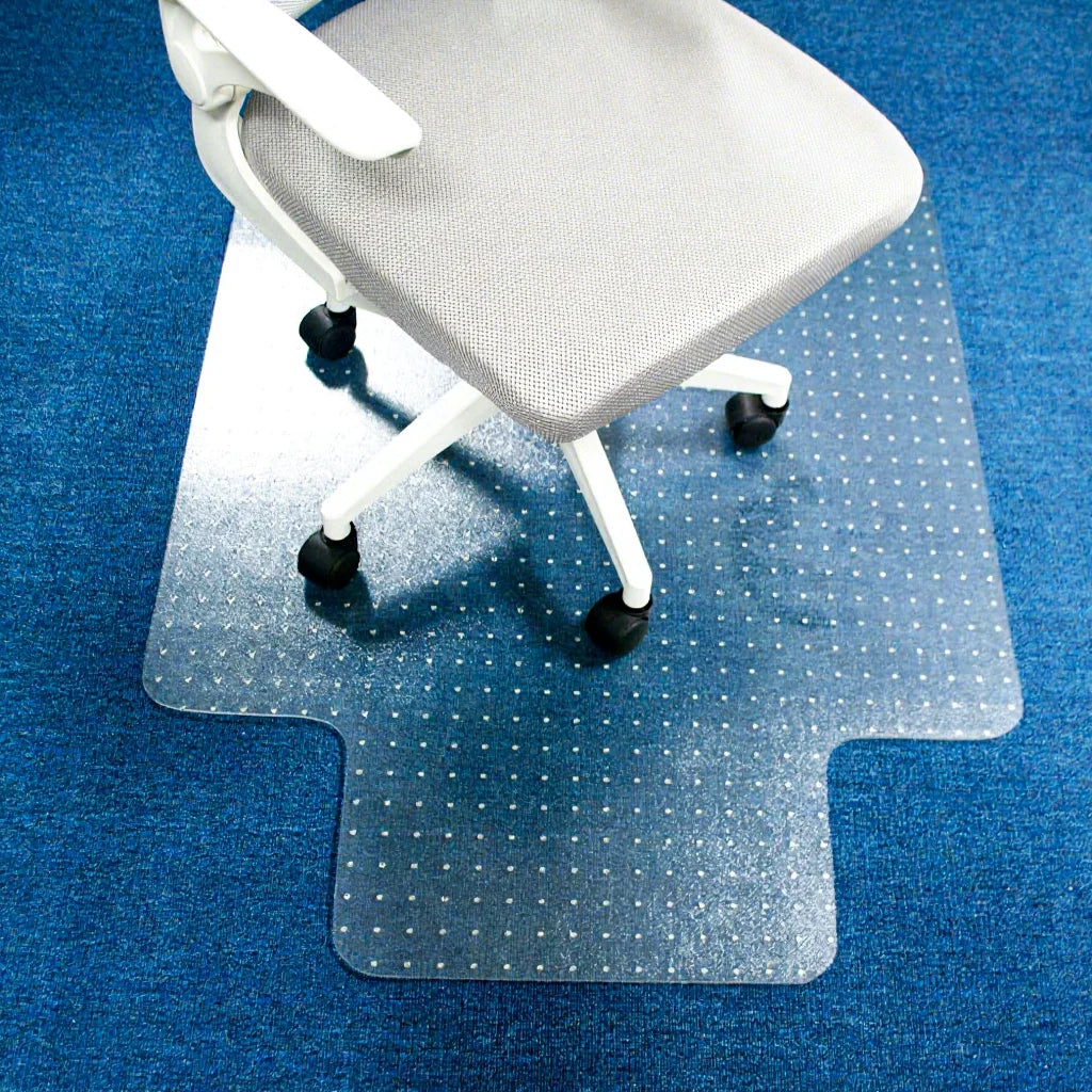 Pvc ECo-friendly Transparent Clear Office Chair Mat Free Sample for Carpet and Hard Floor