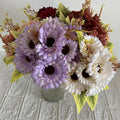 Cheap Wholesale Artificial Flowers Ten Head Hand Tied Fortune Chrysanthemum Artifical Flower