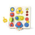 Toddler Sensory Toy Montessori Plastic Busy Board Kids Activity Felt Busy Board Interactive Toy Educational Toys for Kids