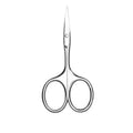 Fancy Manufacturer 3.5-Inch Cuticle Scissors with 1 Arrow Point Curved Stainless Steel Blade Sharp Tip for Nail Art Beauty Tool