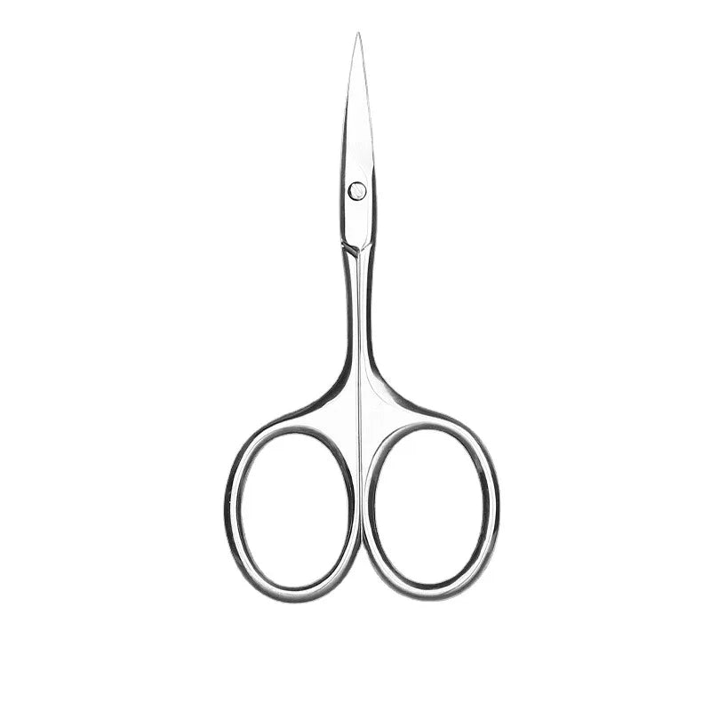 Fancy Manufacturer 3.5-Inch Cuticle Scissors with 1 Arrow Point Curved Stainless Steel Blade Sharp Tip for Nail Art Beauty Tool
