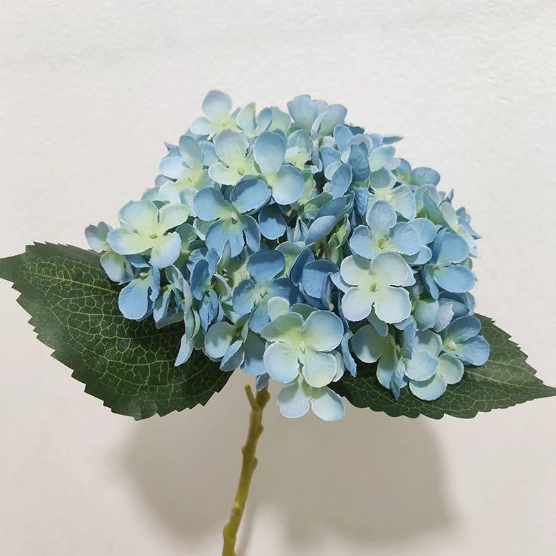Popular Top Grade Hydrangeas Wedding Party Home Decorative Real Touch Artificial Silk Flowers Hydrangea for Decoration