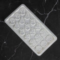 DIY Christmas Style Jelly Easy Clean Non-toxic Chocolate PP Pudding Candy Mold