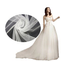 Wholesale 100% Polyester Lightweight Tulle Fabric Roll Soft Warp Knitted Curtain Mesh Customizable Wedding Garments Bag Girls