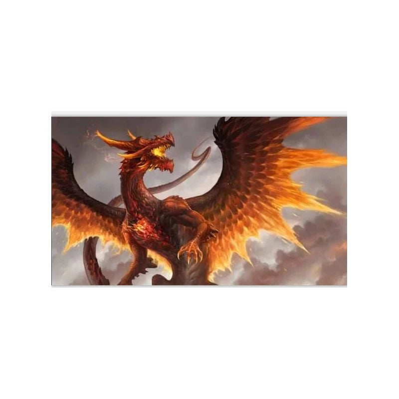 Chenistory DZDP745 Dragon 5D Diamond Painting Full Drill Diy Diamond Embroidery Kits Paint with Diamonds Home Decoration Gift