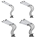 LEDILAND Best Selling Indoor Full Spectrum LED Grow Lights 1-5 Head Dimmable Clip Timer IP65 250-350 PPFD Aluminum Alloy for