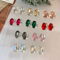 Colorful Aurora Sparkling Nail Rhinestones Premium Glass DIY Accessory Red Water Drop White Design Diamond Stacked Network Nail
