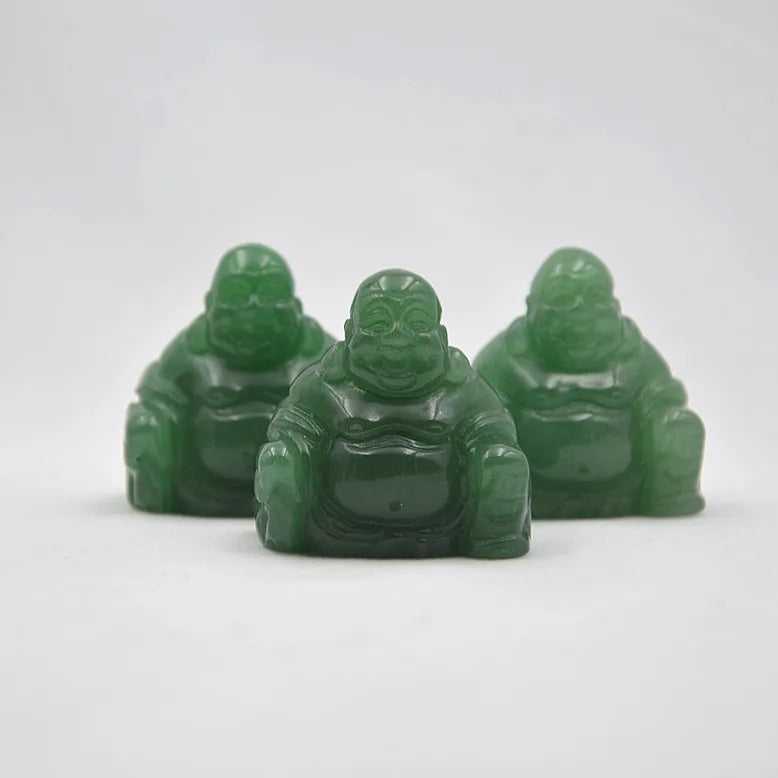 HZ Hot Sale Green Aventurine Buddha Home Decoration Large Crystal