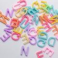 Anniversaire Decor 9 Letters DIY 3D Mixed Resin Number Digital Flatback Cabochons Scrapbook Crafts Embellishments DIY