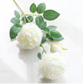 Wholesale 3 Heads  Peonies Artificial Flower  Western Silk  pink  Peony for  Wedding Ceiling Decoration Flower