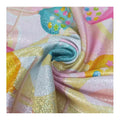 New Arrival Polyester Spandex Stretch Knit Custom Digital Print Glitter Laser Metallic Hologram Holographic Fabric