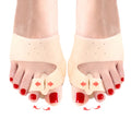 Silicone Bunion Corrector Toe Separator Bunions Toe Corrector Valgus for Toe Haluksy Finger Separator Hallux Valgus Corrector