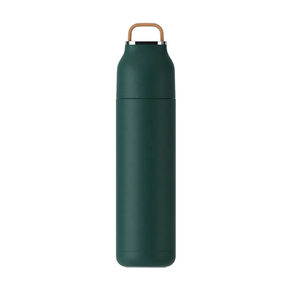 Custom logo Double Wall Vacuum Filtered Stainless Steel Thermos Flask Water Bottle