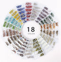 Yantuo Crystal Bling Ss45681012  Mixed Sizes Flat Back Rhinestones Nails Strass for Nail Art Design