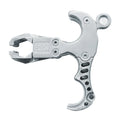 New SYQT Outdoor Dual Purpose Alloy Slingshot Spreader Professional Hunting Accessories 180g