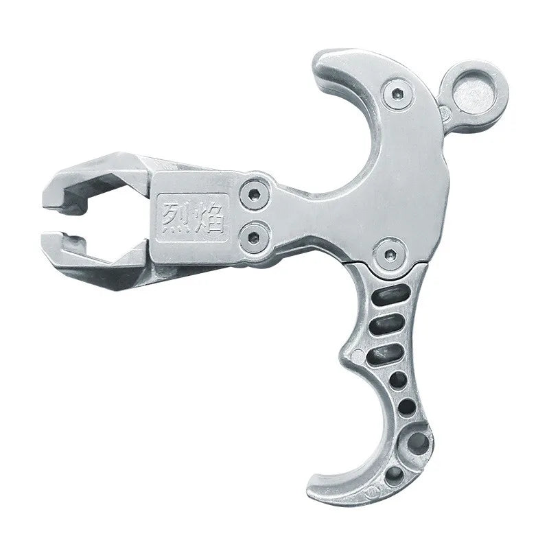 New SYQT Outdoor Dual Purpose Alloy Slingshot Spreader Professional Hunting Accessories 180g