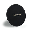 In Stock Round Blank Black Plastic Fashion Cosmetic Mirror Gold Pocket Mirror