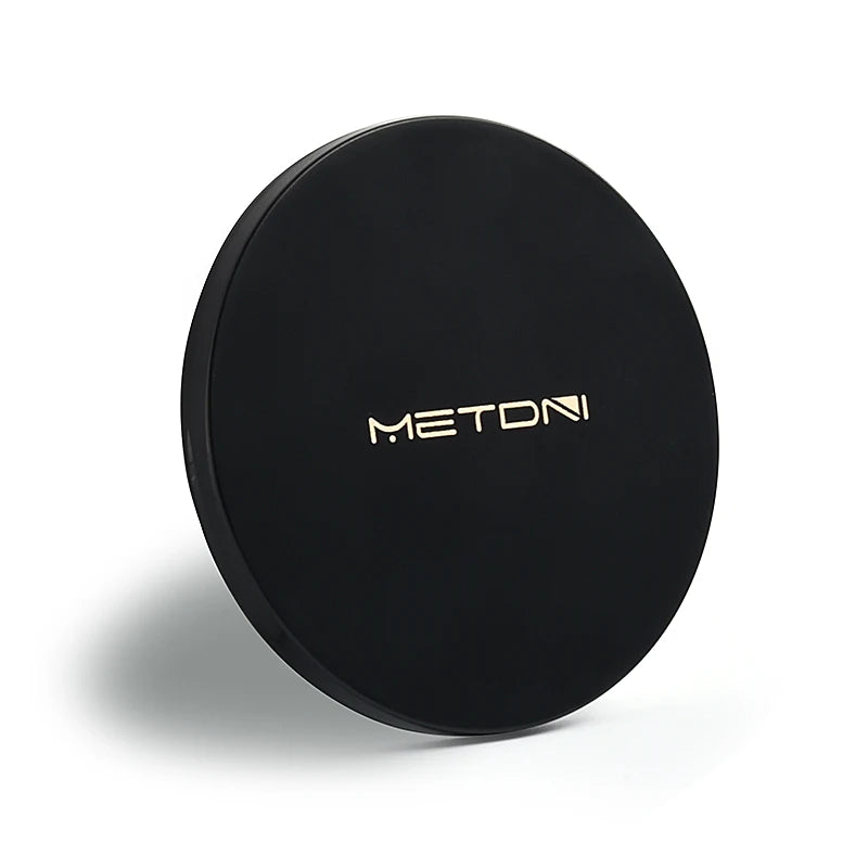 In Stock Round Blank Black Plastic Fashion Cosmetic Mirror Gold Pocket Mirror