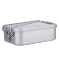 Pure Titanium Outdoor Lunch Box for Camping Picnic Individual Sealed Bento Metal Cookware and Tableware for Outdoor Cooking