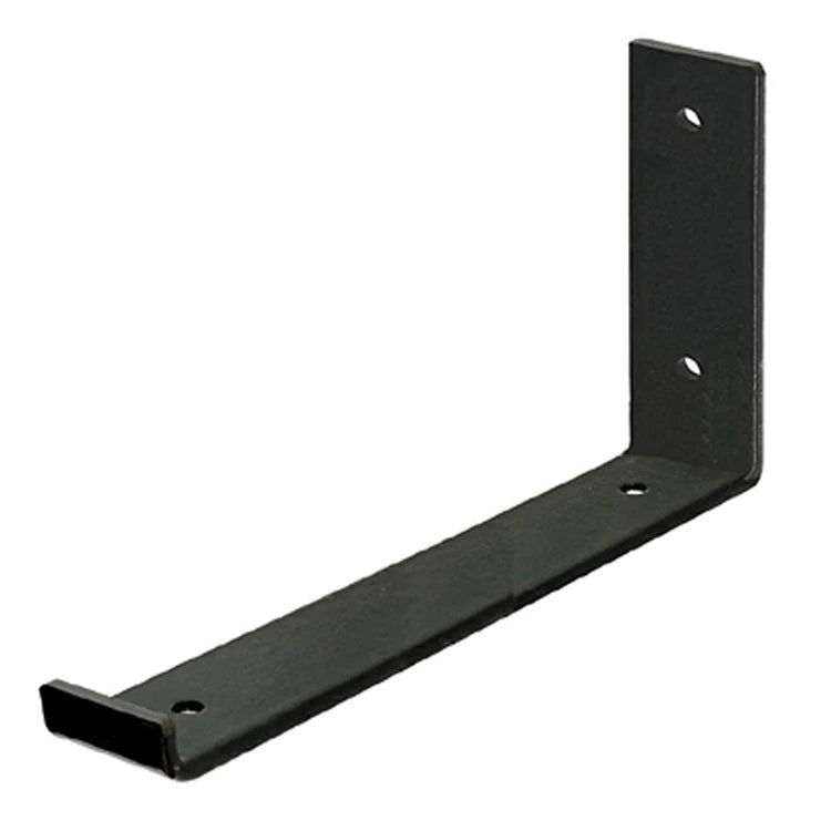 L Shelf Bracket Heavy Duty DIY Open Shelving Hardware Included Rustic Iron Metal Scaffold Black Wall Floating Shelf Brackets
