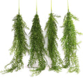 Green Fern Real Touch Simulation Artificial Long Hanging Vine Leaf Plants Faux Plastic Greenery for Wall Decoration