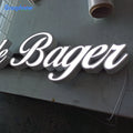 Custom 3D Channel Letter Lights Indoor Outdoor Acrylic Signage Printed Frame LED Decor Advertising Frontlit Sign for Company