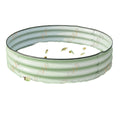 Large Indoor/Outdoor Nursery Planting Kit Galvanized Steel Tree Surround Raised Garden Ring Pot Liner American Style TOPSTAR
