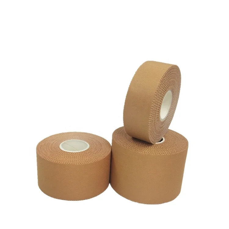 Customized Size Breathable Zinc Oxide Rayon Rigid Strapping Tape