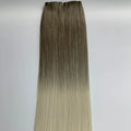 Russian Thin Invisible Hair Extensions Double Drawn No Return Can Be Cut Remy European Genius Weft Hair Extensions