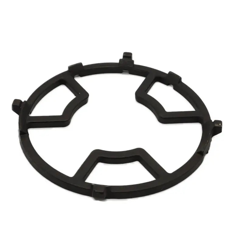 Universal Gas Stove Accessories Black Cast Iron Milk Pot Tripod Bracket for a Cooking Wok or Kettle
