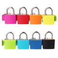 Factory Price Mini Padlock with Keychain Metal Luggage Padlocks Multicolor Gym Locker Lock on Sales
