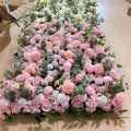 RC Wedding Scene Stage Layout Flower Wedding Ceremony Artificial Flower  Path Lead Flower Arch t Stage Welcome Area Decorated