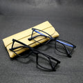 Super Light Custom Prescription Glasses Print Blue Light Gaming Square Full Rim Thin Comfortable Eyeglasses Frame for Men