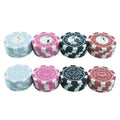 Personalized to Custom 39mm Polish Ceramic Poker Chips with Your Wedding Photos to Commemorate Wedding