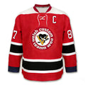Custom Design Printed Kids Youth Ice Hockey Jerseys 100% Polyester Sublimation Transfer Print Durable 220g European Club Team