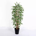 Top Selling Artificial Bamboo Plant Wall Decoration 150cm Plastic Contemporary Design MegaBDM