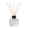 Home Display Transparent Cylinder 200ml Empty Reed Diffuser Aroma Glass Bottle 100ml square Perfume Oil Bottles