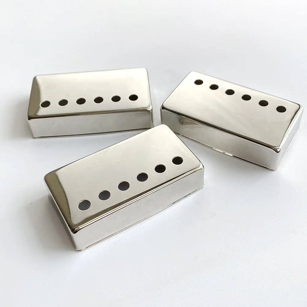 Wholesale 49.2mm 50mm 52mm Nickel Silver LP Guitar Pickup Cover for Humbucker Guitar Pickup Parts