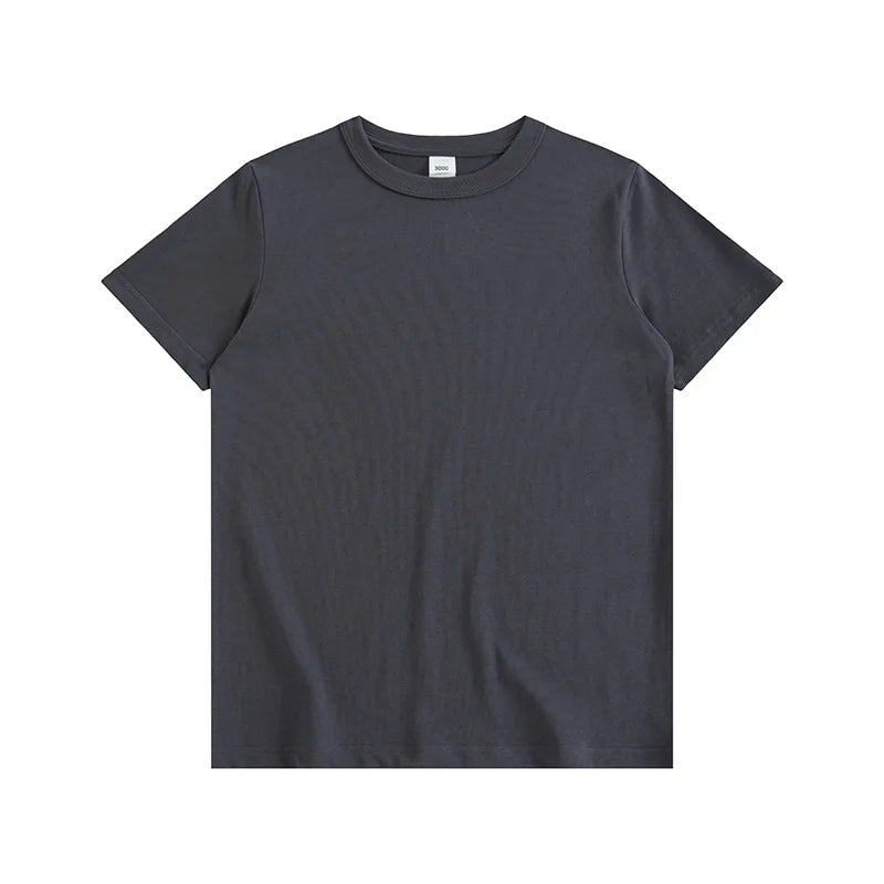 Fengway Men's O-Neck Modal Cotton T-Shirt Custom Logo Sportswear with Blank Design Casual Solid Style for Gym Use