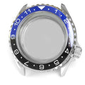 Wholesale Customized 42mm Ceramic Bezel Insert Stainless Steel Watch Case for NH35 36Movement Watches Wristwatch Tools & Parts