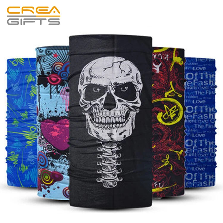 Wholesale Custom logo Neck Gaitor Uv Fishing s Seamless Tube Bandana s Neck Gaiter