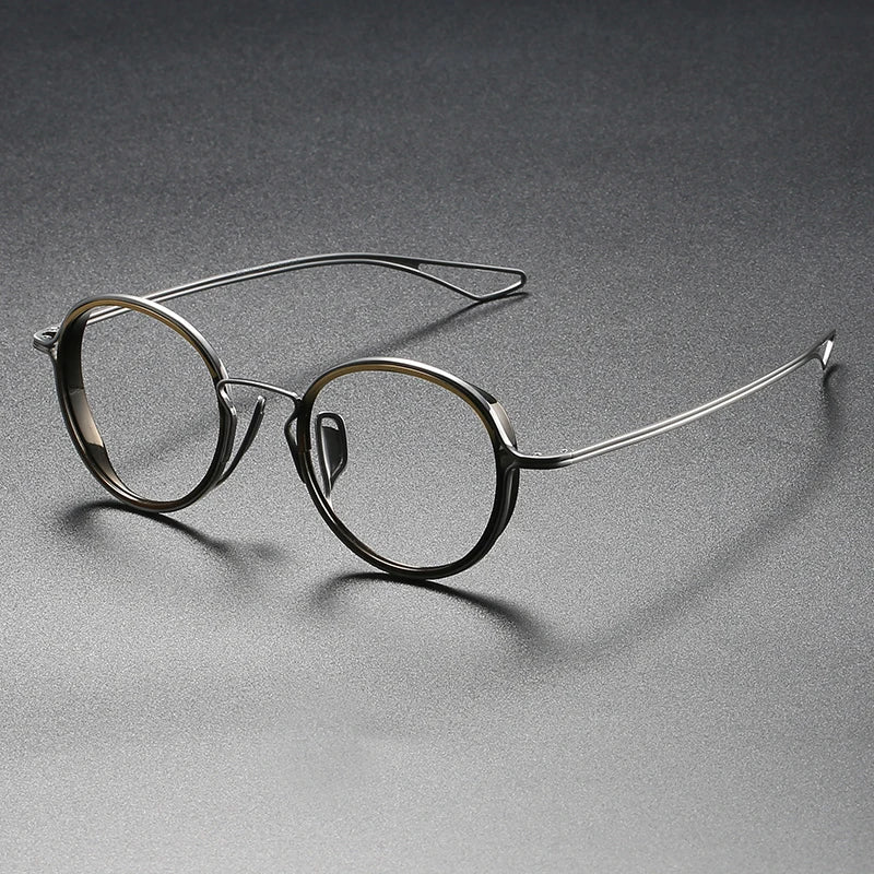 DTX100 High-end Old School Eyeglasses Frames Computer  Optical Glasses Wholesale Fashion Men Eyewear With Low MOQ