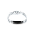 Abiding Jewelry Wholesale Mens Jewelry Solid 925 Silver Bracelet Fashion Boy Custom Bracelet