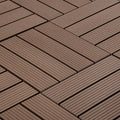 Waterproof Wpc Diy Decking Low Maintenance Outdoor Flooring Tiles