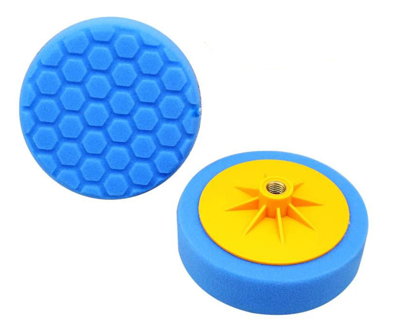 Hexagonal Polyester Wax Sponge Pad Coarse Medium Fine for Effective Waxing