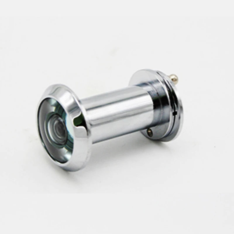 200Â° Wide Angle Security Door Viewer 22MM Diameter Polished Chrome Peephole for Residential and Commercial Projects